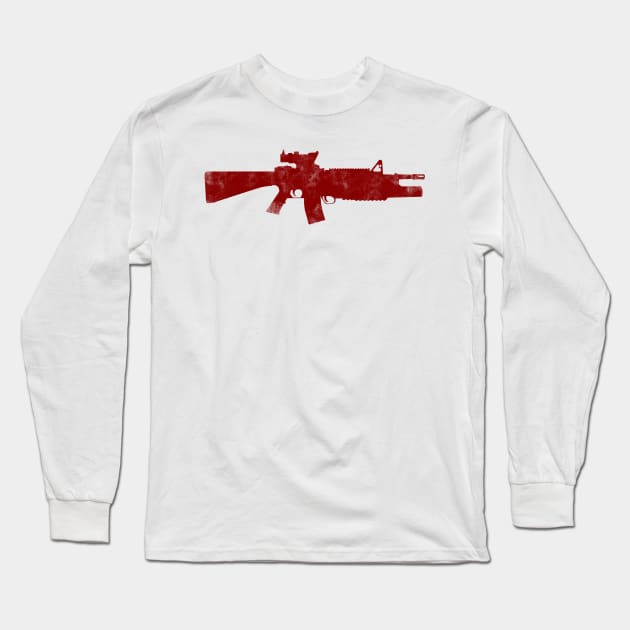 m16 Long Sleeve T-Shirt by Kotolevskiy